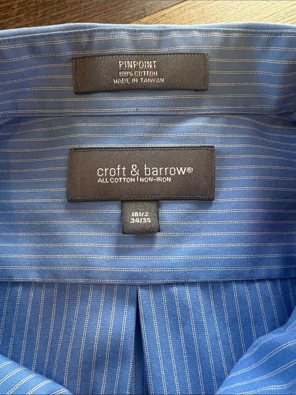 Perfect Oversized Button-Down
Croft & Barrow Blue Striped - Picture 3 of 7